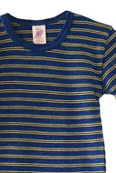 Picture of ENGEL WOOL T-SHIRT WITH YELLOW STRIPES