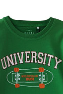 Picture of NAME IT GREEN T-SHIRT WITH SKATEBOARD