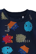Picture of NAME IT T-SHIRT WITH "ROCK MONSTERS" PRINT