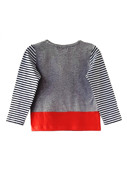Picture of S. OLIVER BE BRAVE BLOUSE, WITH STRIPES ON THE SLEEVES