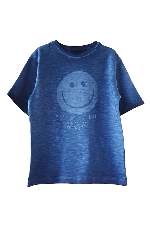 Picture of BASEFIELD T-SHIRT WITH "SMILE" EMOTICON