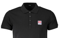 Picture of BLACK DIESEL POLO  T-SHIRT WITH LOGO KAL