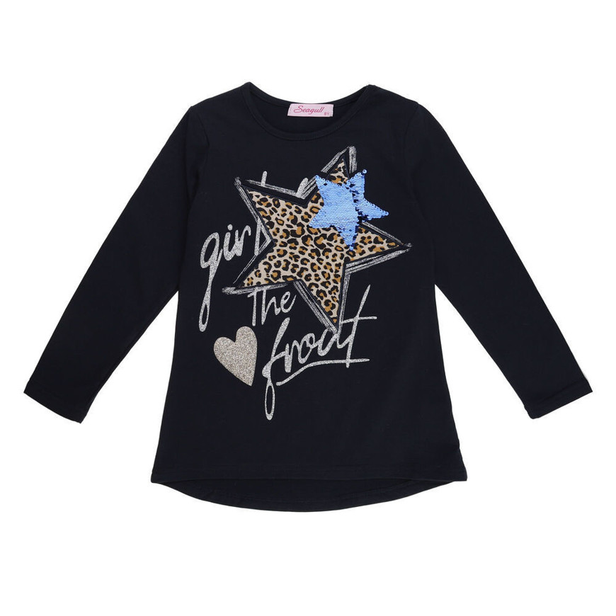 Picture of SEAGULL BLEUMARIN BLOUSE WITH STARS