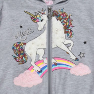 Picture of GREY NAVY SEAGULL TRACKSUIT WITH UNICORN